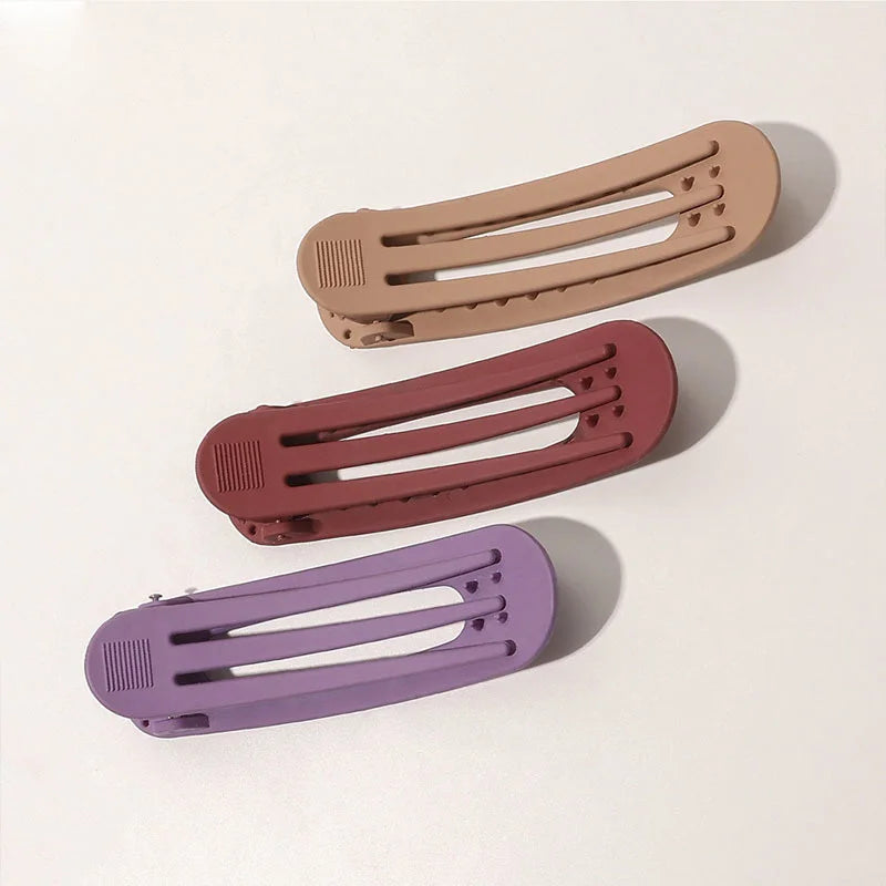 Korean Frosted Large Hair Clips for Stylish Hold - Smarsty
