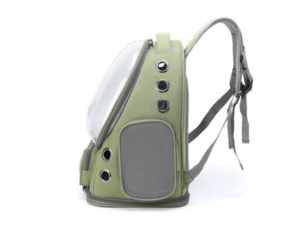 Transparent Cat Carrier Backpack for Outdoor Travel - Smarsty