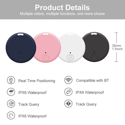 Mini GPS Tracker Anti-Lost Device for Pets and Kids - Smarsty
