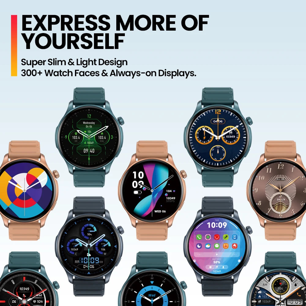 Zeblaze Btalk 3 Pro Smart Watch with AMOLED Display - Smarsty