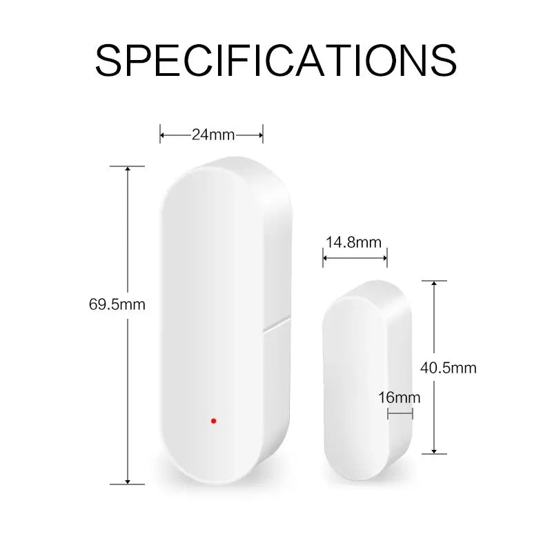 Zigbee Smart Door Window Sensors for Home Security - Smarsty