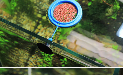 Portable Aquarium Fish Feeding Ring with Suction Cups - Smarsty