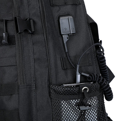 Large Capacity Hiking Backpack - Multiple Compartments for Outdoor Adventures, Camping and Traveling, Travel Backpack - Smarsty