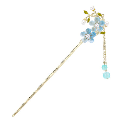 Elegant Flower Tassel Hair Clip for Women - Smarsty