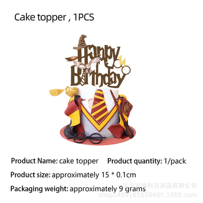 Magic School Birthday Party Decoration Set for Kids - Smarsty