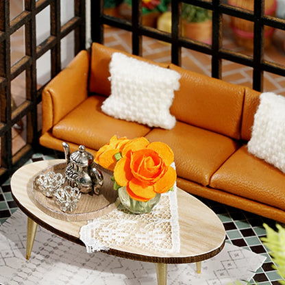 Doll House Handmade 3D Puzzle Making Building Model Kit Production And Assembly Room Toys Wooden Crafts DollHouse Birthday Gifts by Smarsty