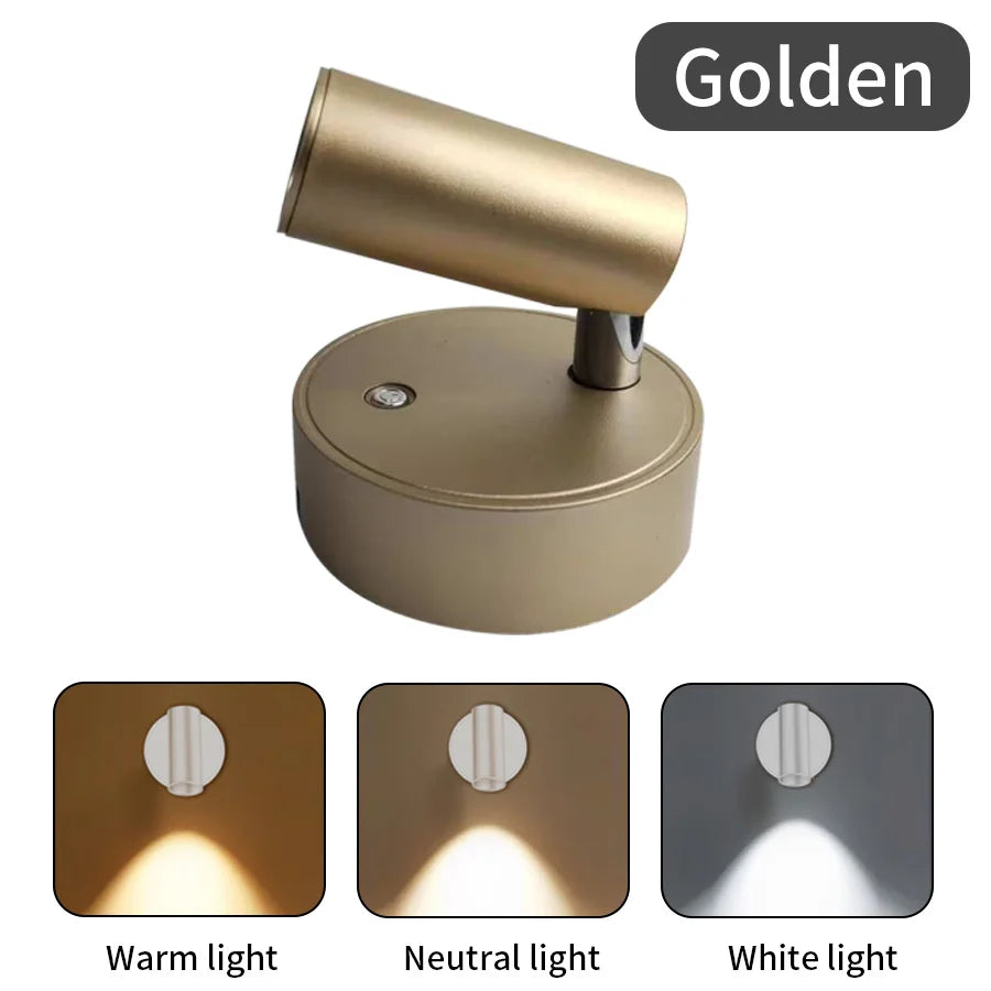 Wireless USB Rechargeable LED Magnetic Wall Light - Smarsty