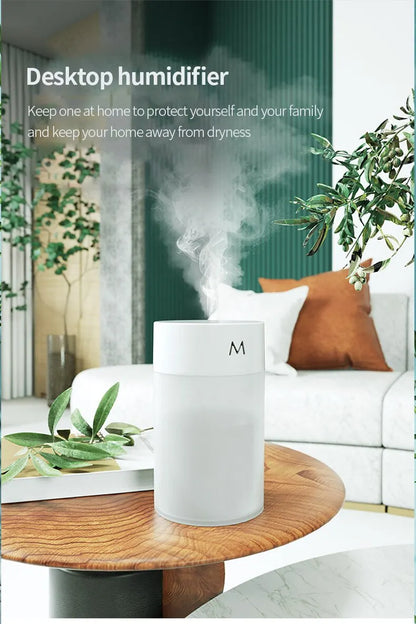 Portable Ultrasonic Aromatherapy Diffuser with LED Lamp - Smarsty