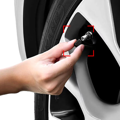 10/20/50/100pcs universal cover tire rim stem cover dustproof decoration motorcycle bicycle car valve cover - Smarsty