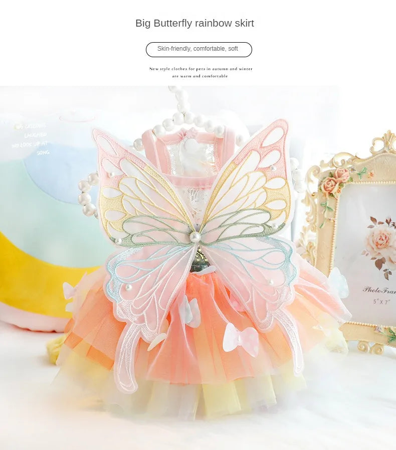Summer Pet Dog Dress for Weddings and Special Occasions - Smarsty