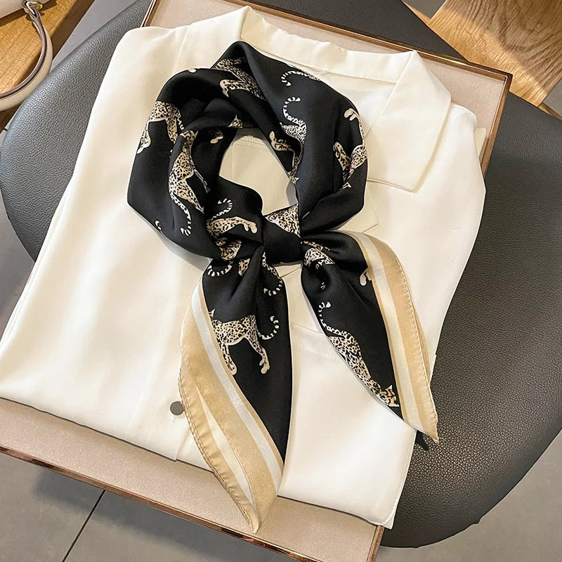 Luxury Silk Horse Print Scarf for Women - Smarsty