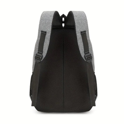 Large Capacity Backpack, Men's And Women's Student Computer BagMulti Pocket Waterproof And Wear-resistant Commuting Backpack,Chr - Smarsty