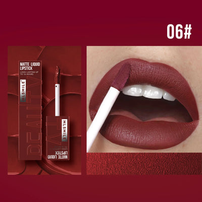 MLSMILE Waterproof Velvet Satin Lip Glaze Liquid - Smarsty