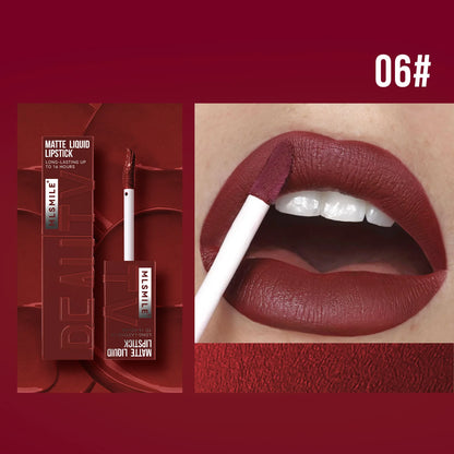 MLSMILE Waterproof Velvet Satin Lip Glaze Liquid - Smarsty