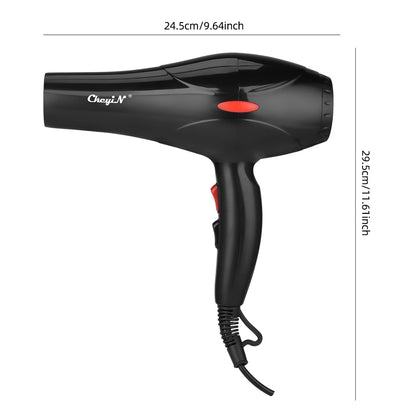 CkeyiN 1600W Hair Dryer with Negative Ion Technology - Smarsty