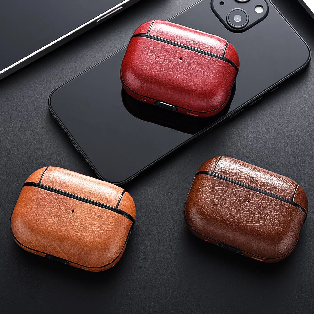 Leather Case for AirPods Pro 2 with Durable Protection - Smarsty