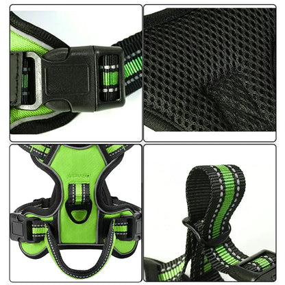 Adjustable Reflective Dog Harness for Comfort and Safety - Smarsty