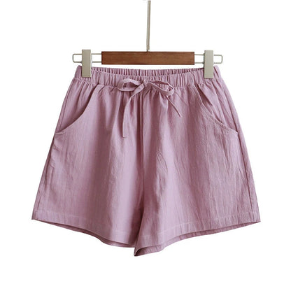 Summer Shorts For Women Casual High Waist Teens Girl Trouser All-match Breathable Running Beach Short Sweatpants Clothing - Smarsty