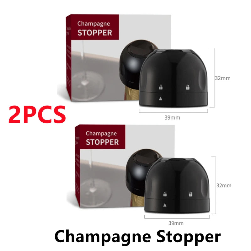 Silicone Wine Bottle Stopper Set for Freshness - Smarsty