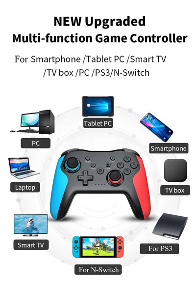 GAMINJA MG25Z Wireless Bluetooth Gamepad for Nintendo Switch - Smarsty