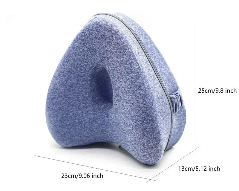 Memory Foam Leg Pillow for Pregnancy and Sciatica Relief - Smarsty