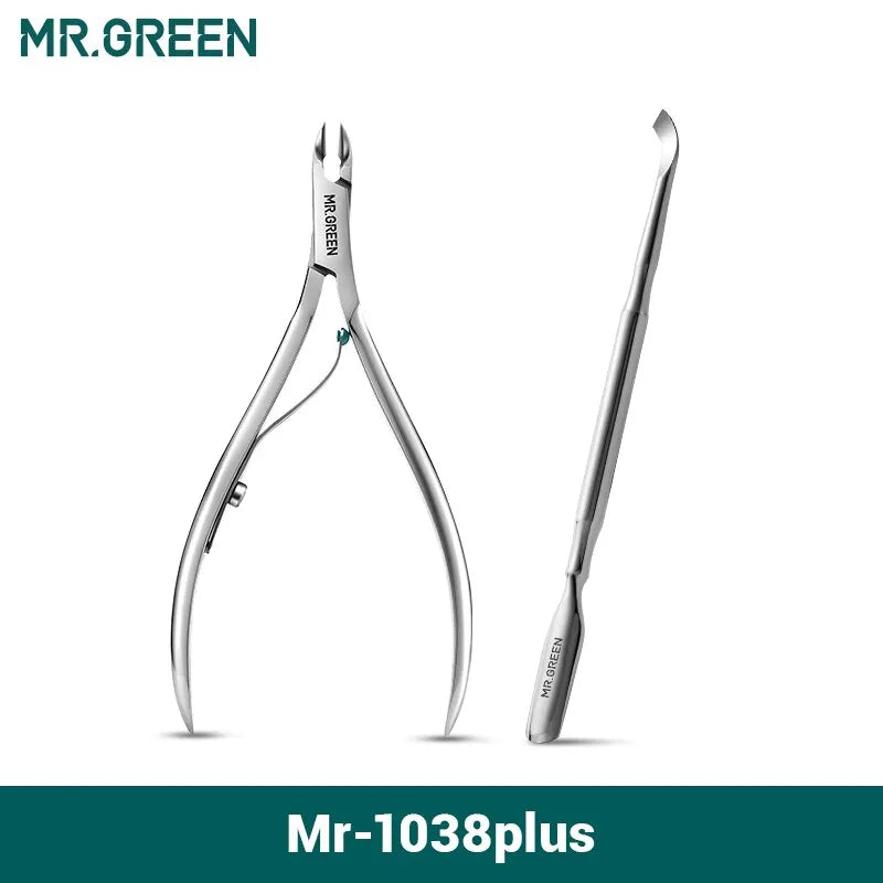 Stainless Steel Cuticle Nipper and Pusher Tool - Smarsty