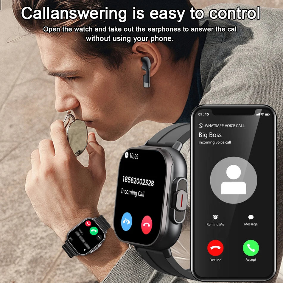 2024 Smart Watch With Earphones And GPS Tracking - Smarsty