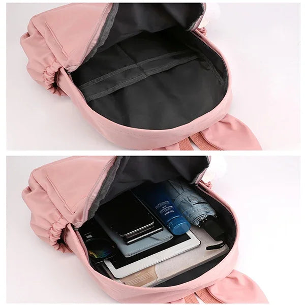 HOT Disney Lilo Stitch Backpack for Girl Boy Student Teenager Children Rucksack Women Casual School Bags Kids Birthday Gift Toy - Smarsty