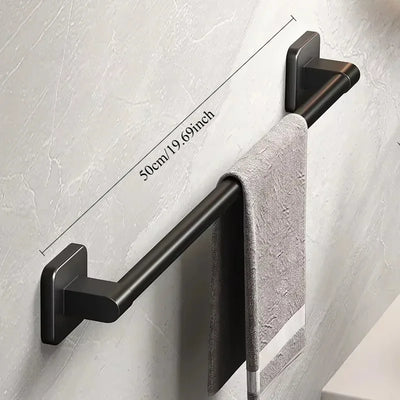 Wall Mounted Towel Rack With No Drilling Installation - Smarsty
