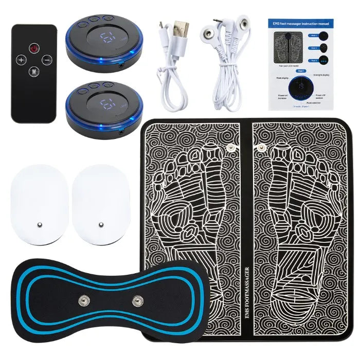 Electric Foot Massager Pad for Muscle Relaxation - Smarsty