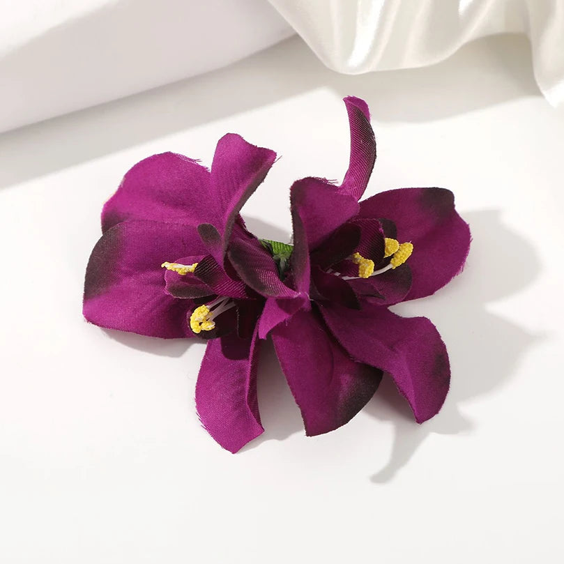 Elegant Bohemian Flower Hair Clips for Women - Smarsty