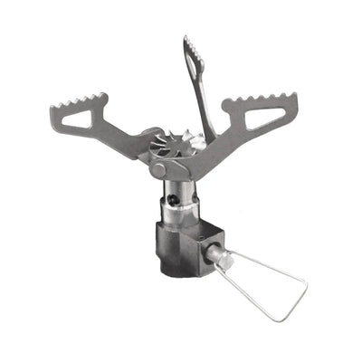 BRS-3000T Titanium Mini Camping Gas Burners 25g One-Piece Pocket Stove Outdooor Hiking Folding Cooking Furnace Portable by Smarsty