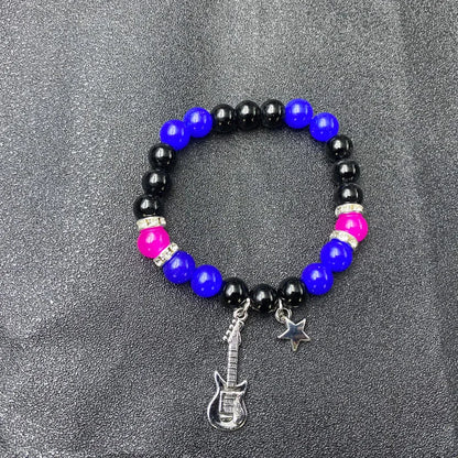 Handmade Leather Wrap Bracelet With Adjustable Beads - Smarsty