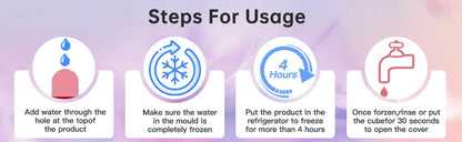 Silicone Ice Face Roller for Pore Reduction and Eye Puffiness - Smarsty