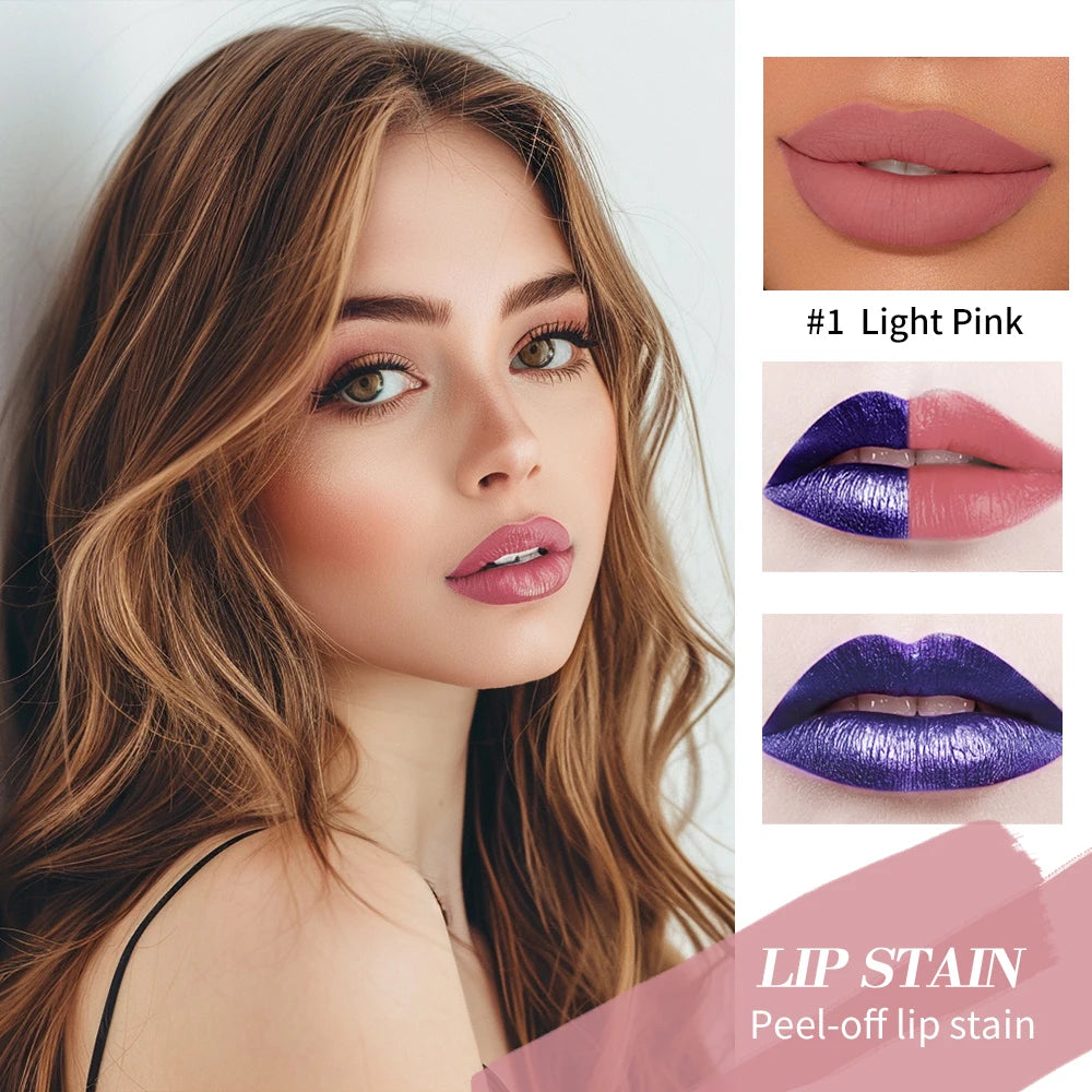 Long-lasting Waterproof Pink Lip Gloss Set - Smarsty