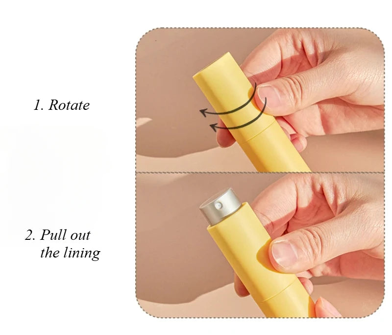 Portable 8ml Perfume Atomizer for Travel Essentials - Smarsty