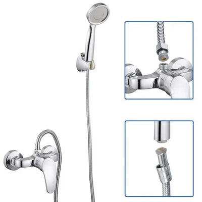 Stainless Steel Shower Hose Extension Tube 2M Durable Water Supply - Smarsty