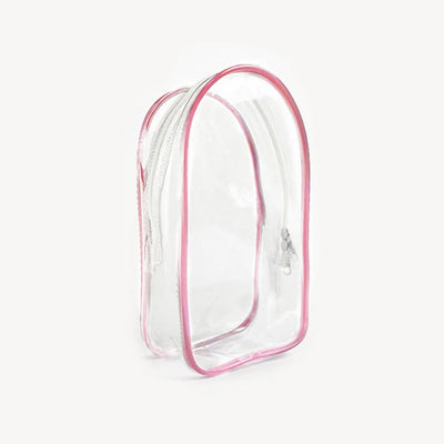 Colorful Transparent Protector Case Organizer Box for 17cm Labubu V3 Dolls Outdoor Display Bag With Keychain Doll Accessories by Smarsty