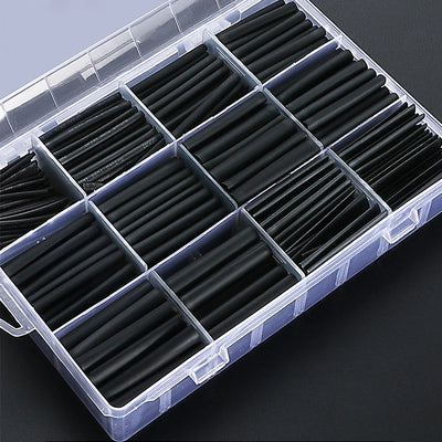 Heat Shrink Tube Kit Thermoresistant Tubing Heat Shrink Wire Wrapping Electrical Connection Cable Insulation Sleeved Protecter