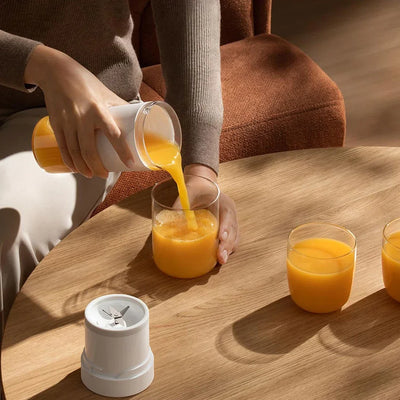 XIAOMI MIJIA Portable Juicer Cup 2 Electric Fruit Blender Machine Orange Juicer Kitchen Food Processor Make Juice Extractor Home by Smarsty
