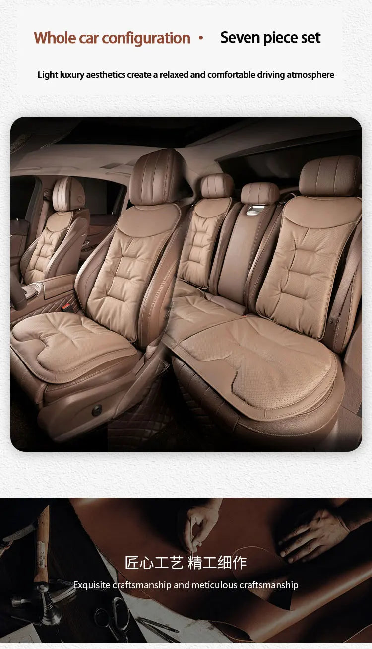 Universal Leather Car Seat Cover Four Season Protection - Smarsty
