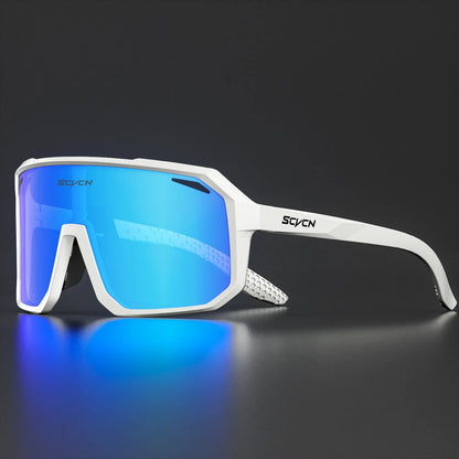 SCVCN Photochromic Cycling Glasses Bike Mountain Bicycle Golf UV400 Sunglasses Sport Protection Glasses for Men Women Baseball