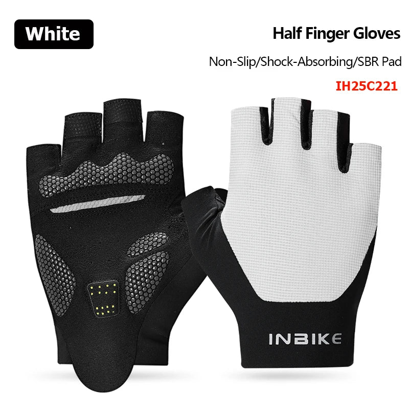 INBIKE Summer Cycling Gloves Shock Absorbing Breathable - Smarsty