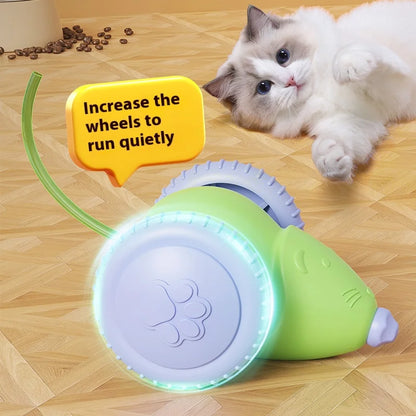 Interactive Electric Mouse Toy for Cats with Obstacle Avoidance - Smarsty