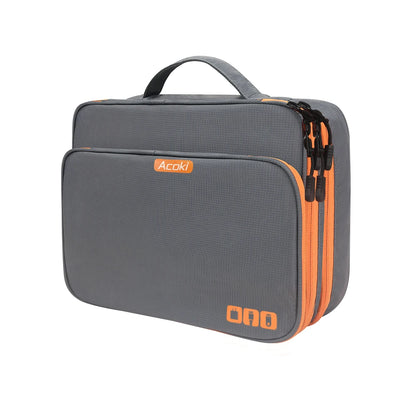 Multi Layer Electronic Accessories Organizer for Travel - Smarsty
