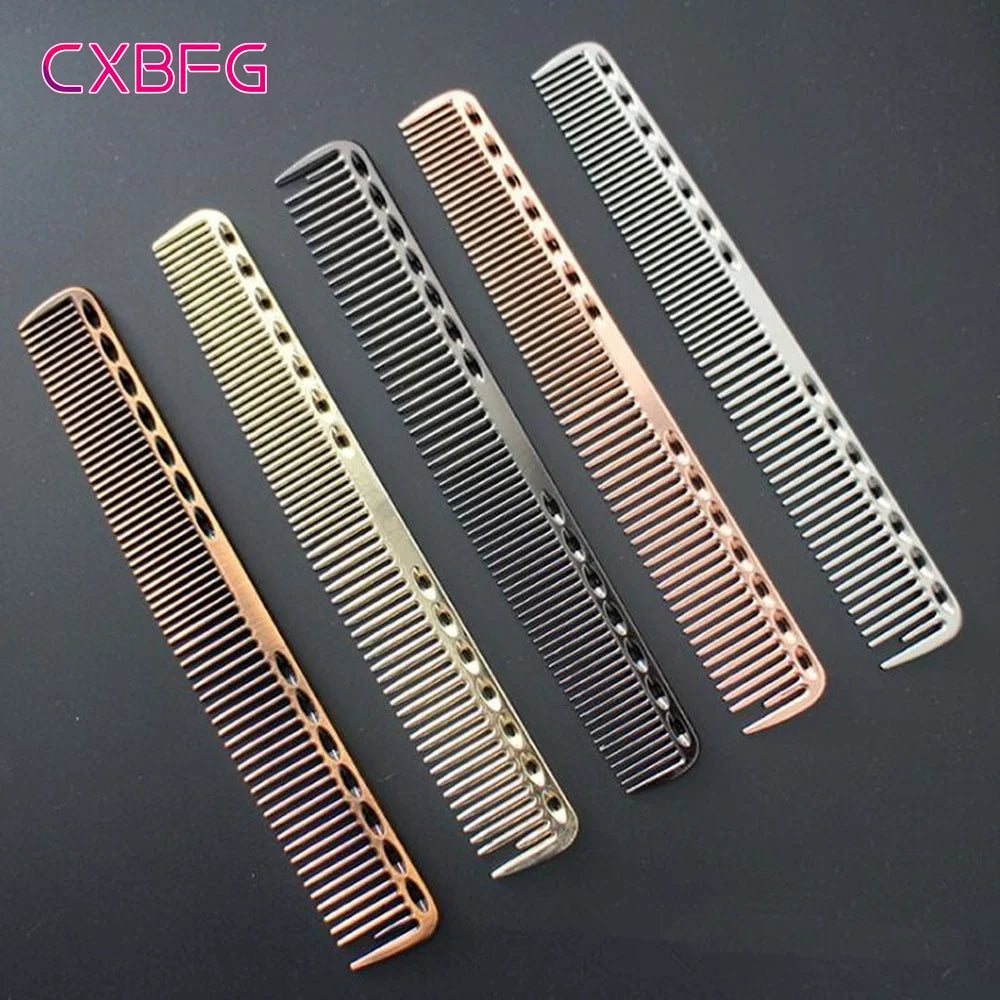 Space Aluminum Hair Comb for Professional Hairdressing - Smarsty