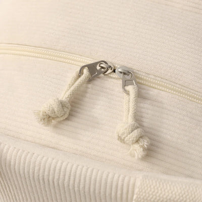 Corduroy Lunch Bag With Thermal Insulation Cooler Pack - Smarsty