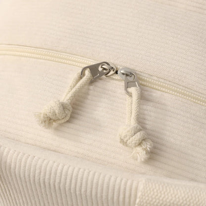 Corduroy Lunch Bag With Thermal Insulation Cooler Pack - Smarsty