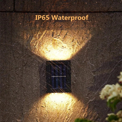 Solar LED Outdoor Light with Motion Sensor Waterproof Design - Smarsty