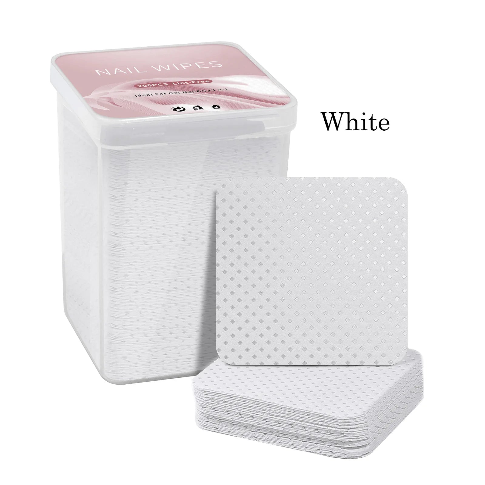 Lint Free Nail Polish Remover Wipes for Easy Cleaning - Smarsty